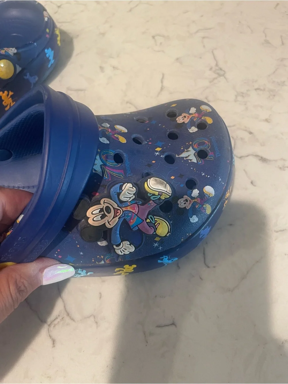 Disneyland 70th Anniversary Exclusive LightUp Crocs